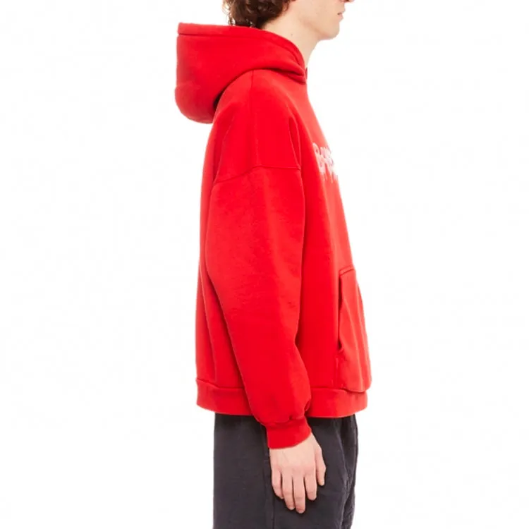 Balenciaga SS22 Logo Hoodie 'Red' 674986TLVF26407 sold by KicksCrew product image thumbnail 4