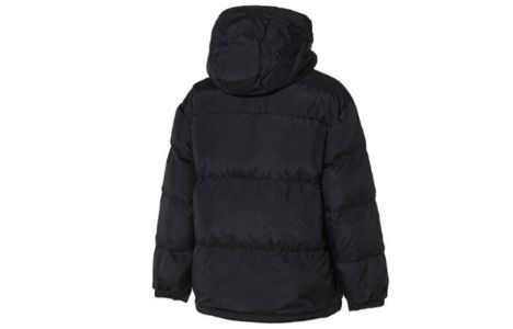 Puma Patch Padded Hoodie Jacket 'Black' 929796-01 sold by KicksCrew