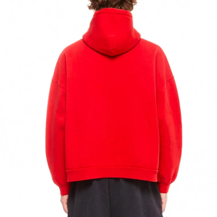 Balenciaga SS22 Logo Hoodie 'Red' 674986TLVF26407 sold by KicksCrew product image thumbnail 3