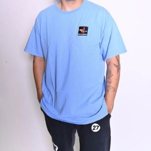 Travis Scott Cactus Jack CJ Gamer Tee 'Washed Blue' TC-316 sold by KicksCrew