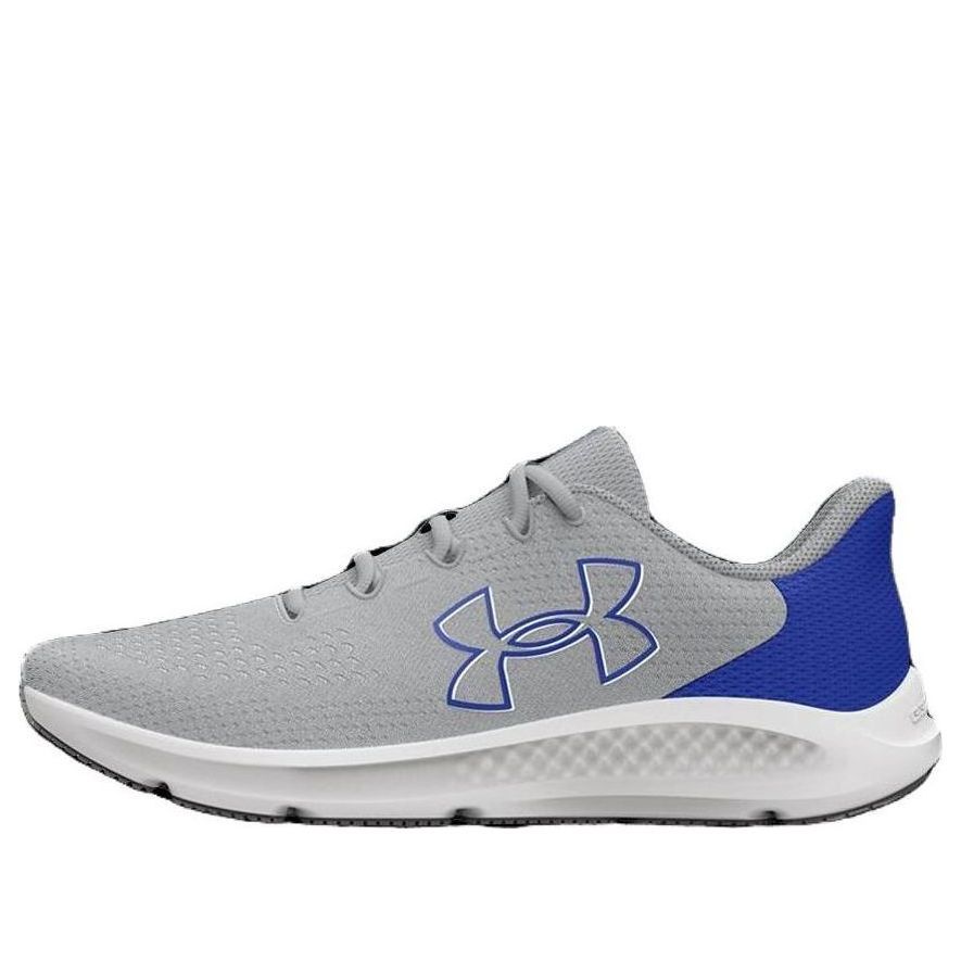Under Armour Charged Pursuit 3 'Big Logo - Grey Team Royal' 3026518-102 sold by KicksCrew