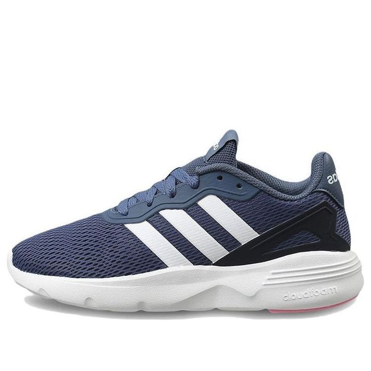 (WMNS) adidas neo Nebzed Cloudfoam 'Blue White' GX4212 sold by KicksCrew