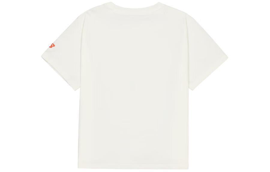 (WMNS) New Balance Cartoon Short Sleeve T-Shirt 'White' AWT41333-CIC sold by KicksCrew product image thumbnail 2