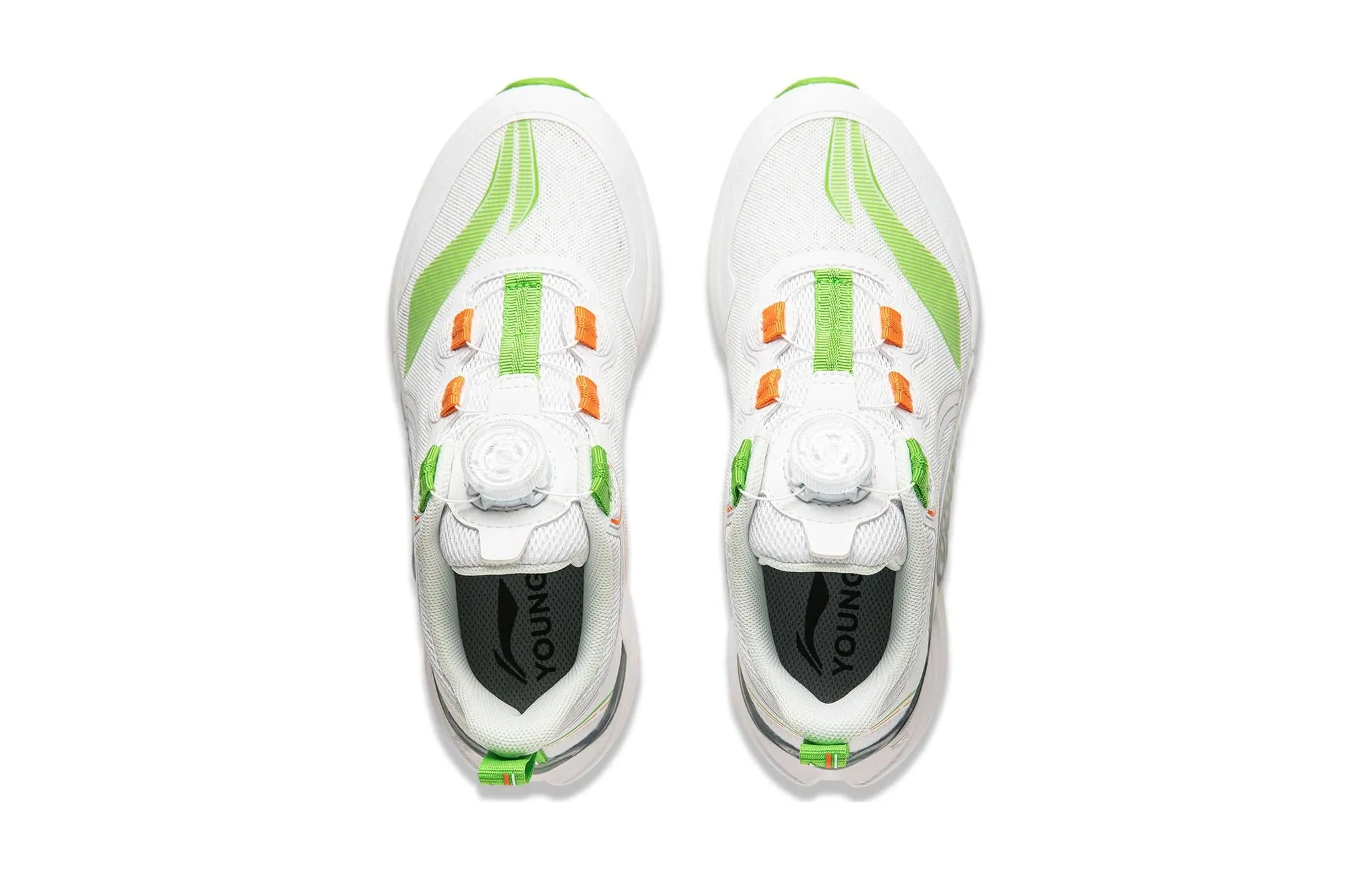 (GS) Li-Ning Floating Pre 'White Silver Green' YKFU050-3 sold by KicksCrew product image thumbnail 4