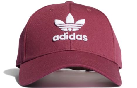 adidas Trefoil Baseball Cap 'Burgundy' H35555 sold by KicksCrew
