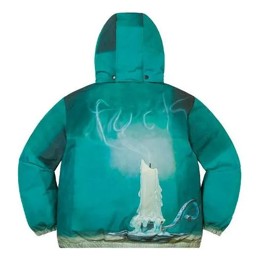 Supreme Fuck Down Jacket 'Teal' SUP-SS21-422 sold by KicksCrew product image thumbnail 2