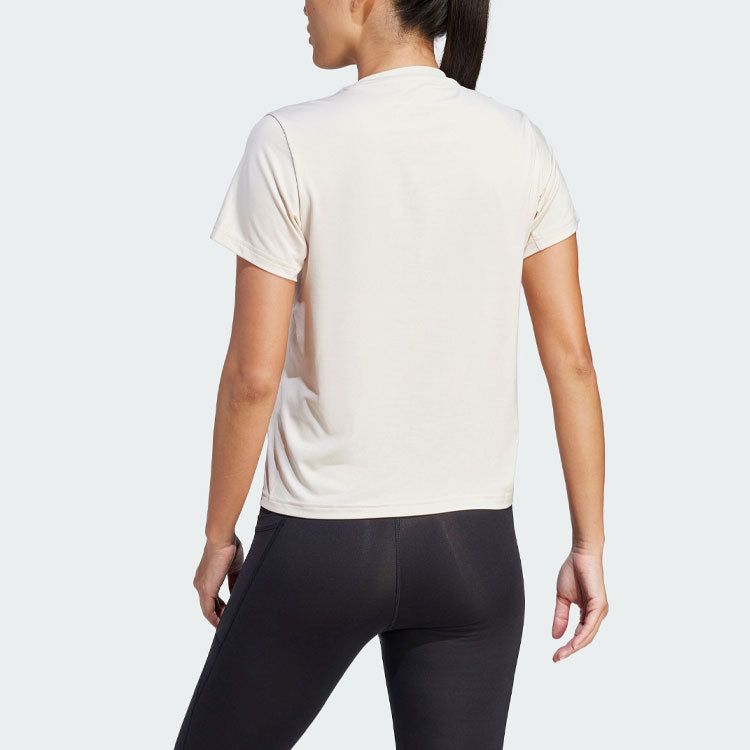 (WMNS) adidas Power Logo T-Shirt 'White' IN6209 sold by KicksCrew product image thumbnail 3