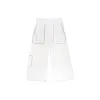 (WMNS) Converse Knit Cargo Straight Casual Pants 'White' 10021453-A02 sold by KicksCrew