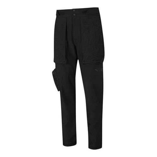 Puma x First Mile Woven Training Pants 'Black' 520156-01 sold by KicksCrew