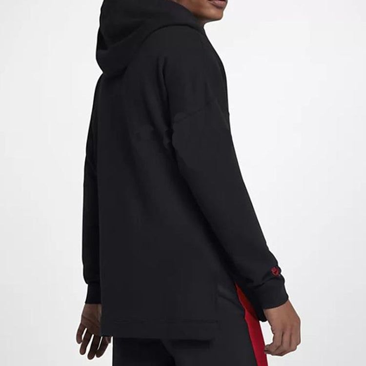 Air Jordan Logo Hoodie 'Black Red' AJ0431-010 sold by KicksCrew product image thumbnail 4