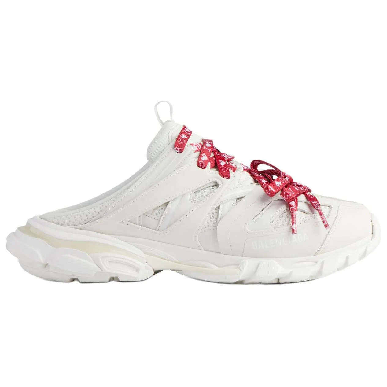 (WMNS) Balenciaga Track Mules 'White Red' 653813W3TR69060 sold by KicksCrew product image thumbnail 2