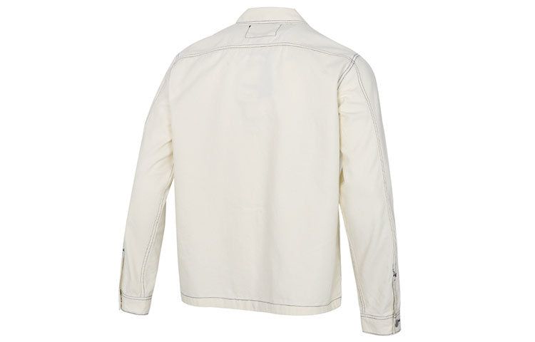 Converse Pocket Woven Long Sleeves Jacket 'White' 10020896-A04 sold by KicksCrew product image thumbnail 2