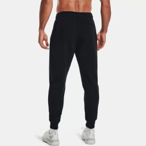 Under Armour Project Rock Rival Fleece Joggers 'Black' 1367111-001 sold by KicksCrew