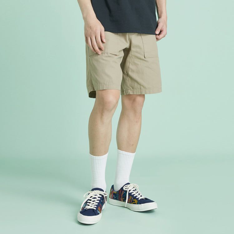Converse Woven Shorts 'Khaki' 10019591-A02 sold by KicksCrew product image thumbnail 4