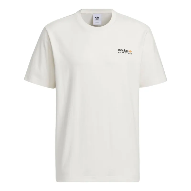 adidas originals Adventure T-shirt 'Cloud White' IK8590 sold by KicksCrew