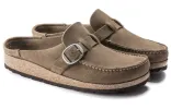 (WMNS) Birkenstock Buckley Suede Leather 'Gray Taupe' 1019490 sold by KicksCrew