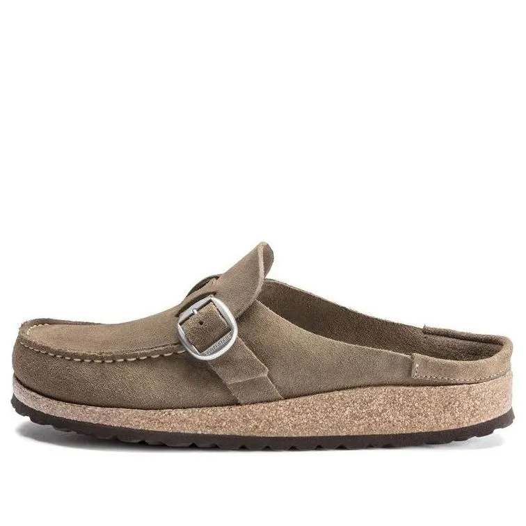 (WMNS) Birkenstock Buckley Suede Leather 'Gray Taupe' 1019490 sold by KicksCrew