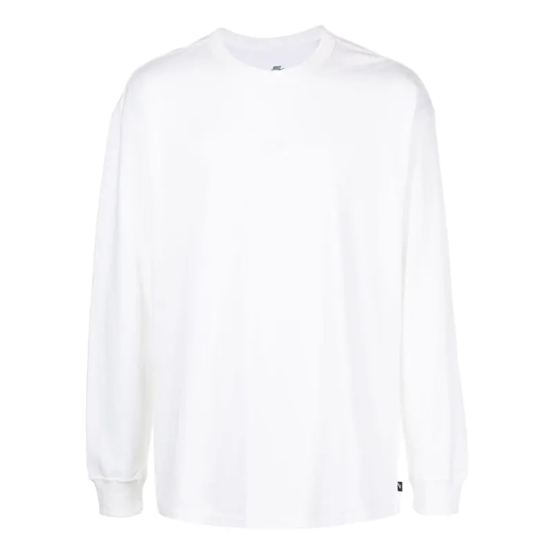 Nike Sportswear Premium Essentials Long-Sleeve T-Shirt 'White' DO7390-100 sold by KicksCrew