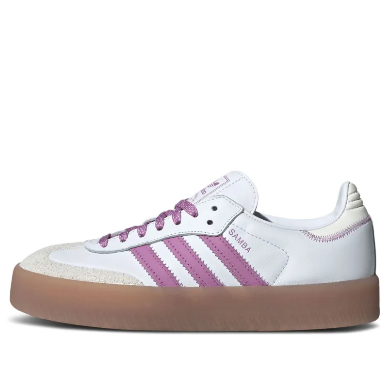(WMNS) adidas Sambae 'White Preloved Purple' IE9106 sold by KicksCrew