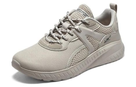 (WMNS) Skechers Bobs Squad Chaos Brilliant Synergy 'Beige' 117237-NAT sold by KicksCrew