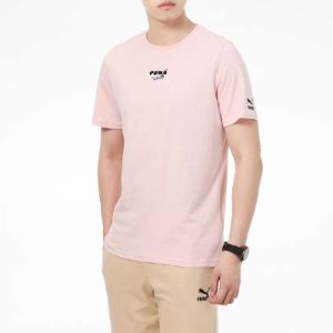 Puma Club Graphic T-Shirt 'Pink' 533197-36 sold by KicksCrew