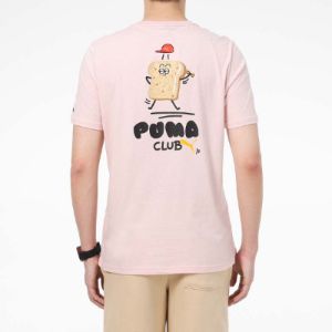Puma Club Graphic T-Shirt 'Pink' 533197-36 sold by KicksCrew
