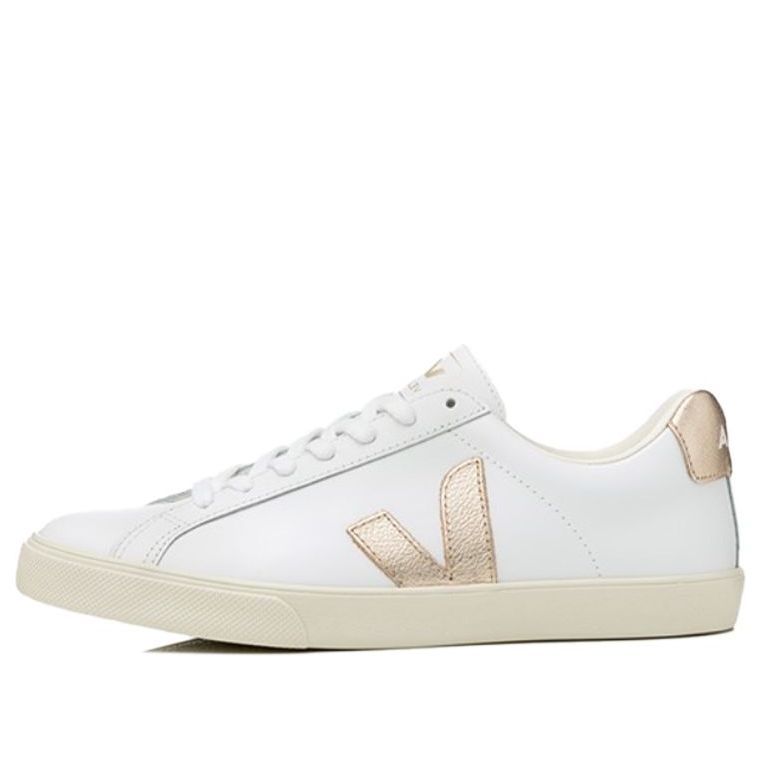 Veja Campo Lace-Up Sneakers 'White Platine' EO022490 sold by KicksCrew