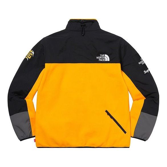 Supreme x The North Face RTG Fleece Jacket 'Yellow Black' SUP-SS20-408 sold by KicksCrew product image thumbnail 2