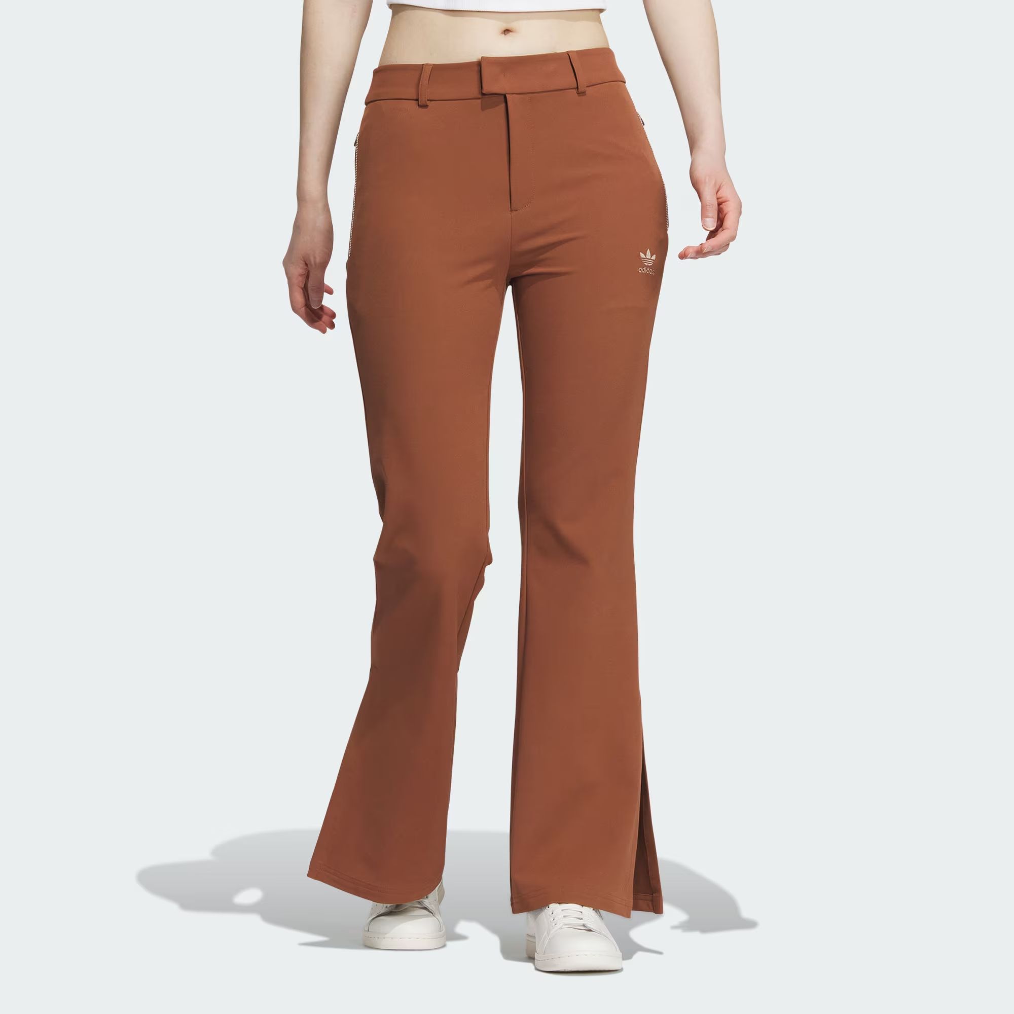 (WMNS) Adidas Originals Trousers 'Brown' IN1037 sold by KicksCrew product image thumbnail 2