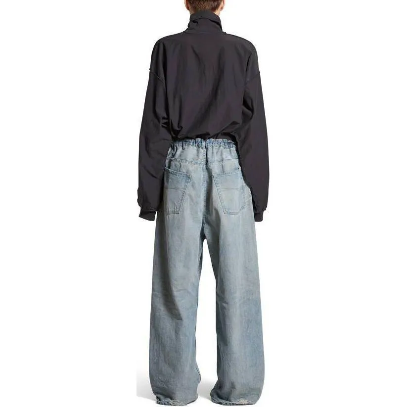 Balenciaga Oversized Baggy Pants 'Light Blue' 786643TQW556379 sold by KicksCrew product image thumbnail 4