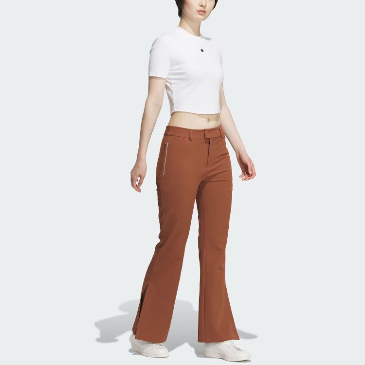 (WMNS) Adidas Originals Trousers 'Brown' IN1037 sold by KicksCrew product image thumbnail 4
