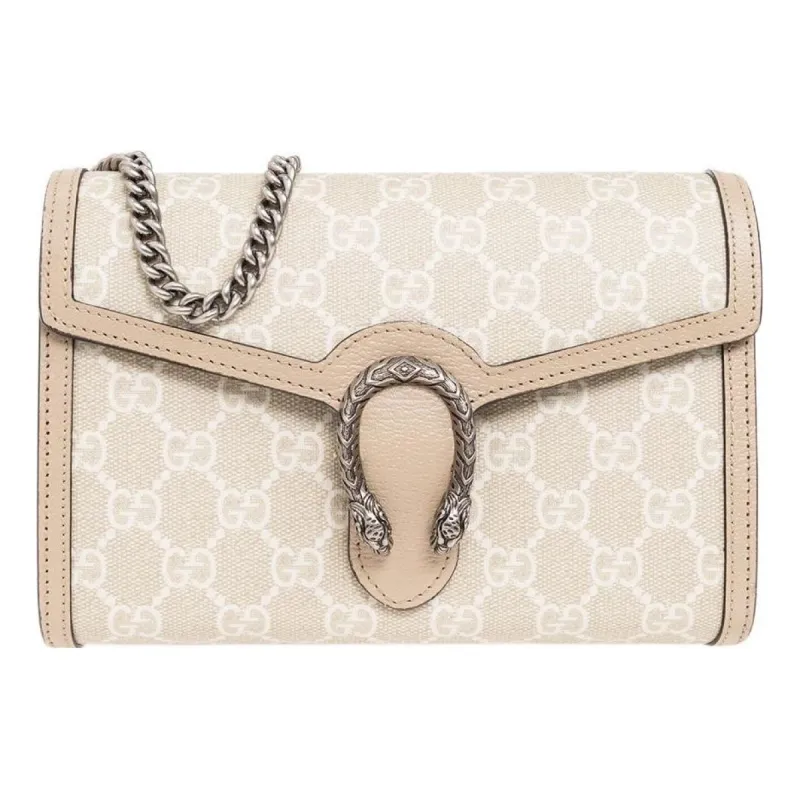 (WMNS) Gucci Dionysus GG Mini Chain Wallet 'Beige' 401231-UULBN-9683 sold by KicksCrew