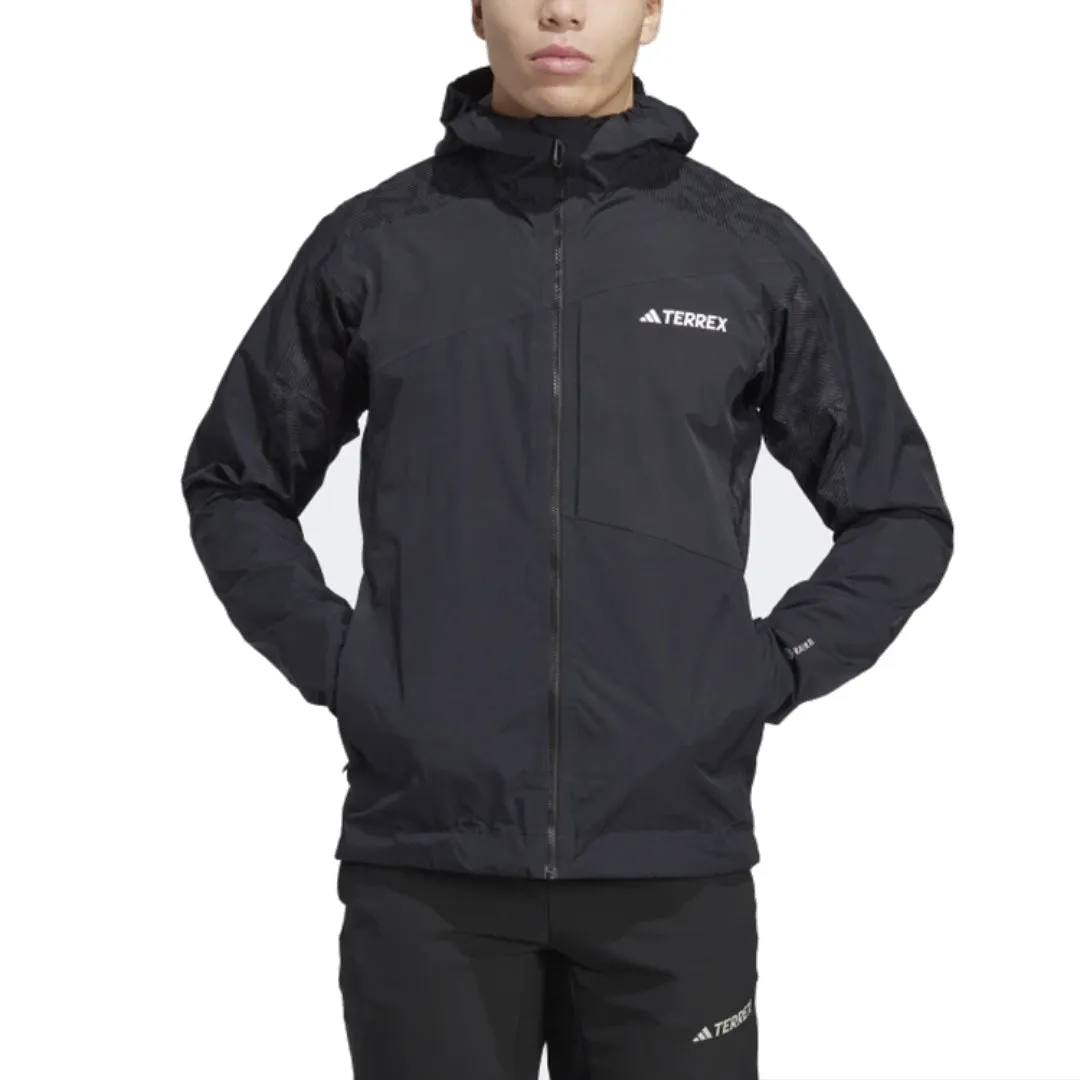 adidas Terrex Xperior Hybrid Rain Jacket 'Black' HN2912 sold by KicksCrew product image thumbnail 2