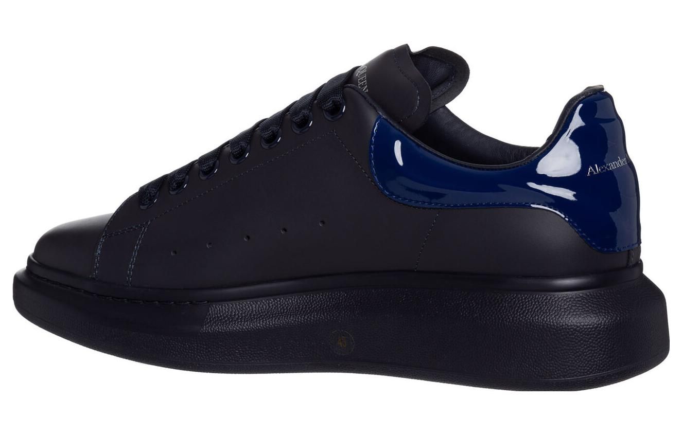 Alexander McQueen Oversized Sneaker 'Triple Black Blue' 727390WICGV4219 sold by KicksCrew product image thumbnail 4