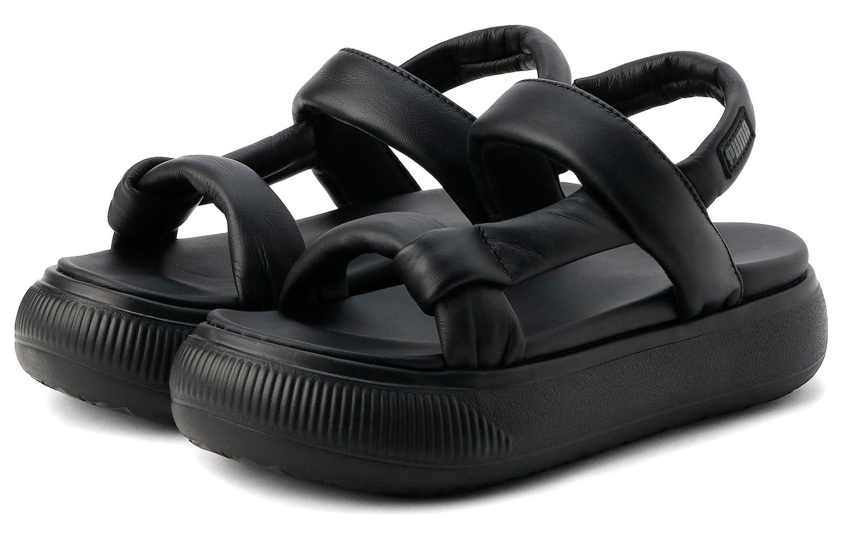 (WMNS) PUMA Suede Mayu 'Black' 383379-06 sold by KicksCrew product image thumbnail 3