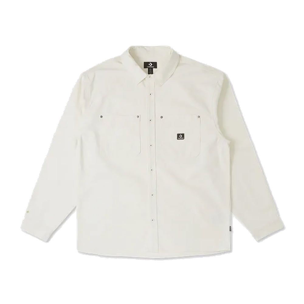 Converse One Star Woven Shirt 'White' 10026908-A01 sold by KicksCrew