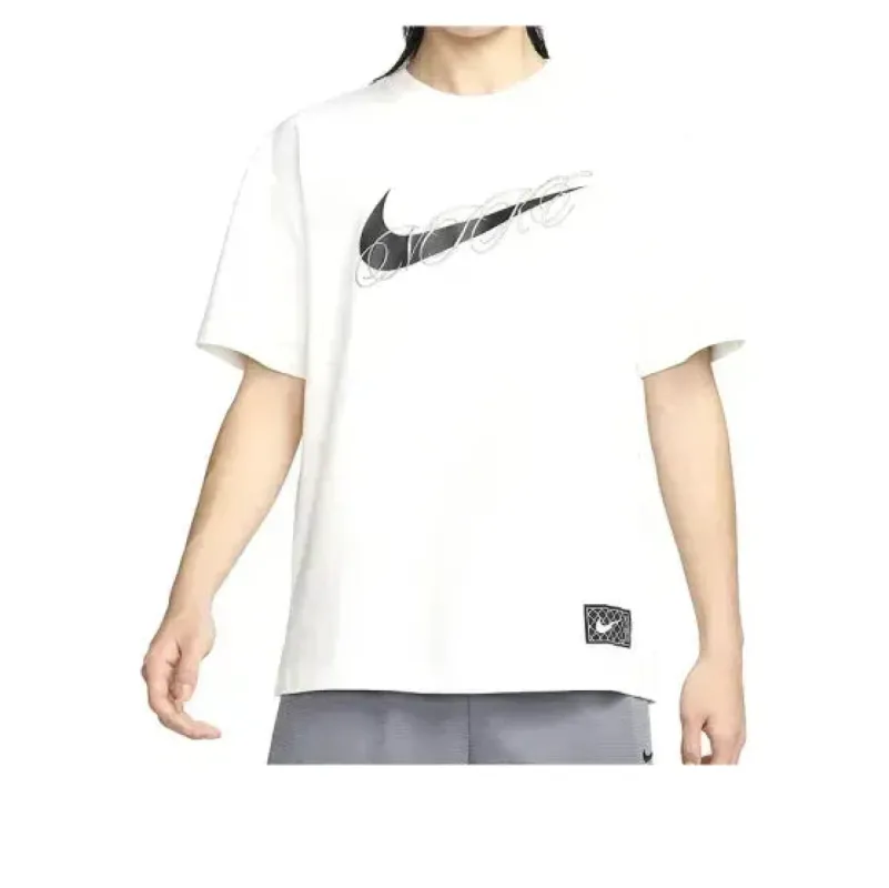 Nike Max90 Basketball T-Shirt 'White' FV8399-133 sold by KicksCrew