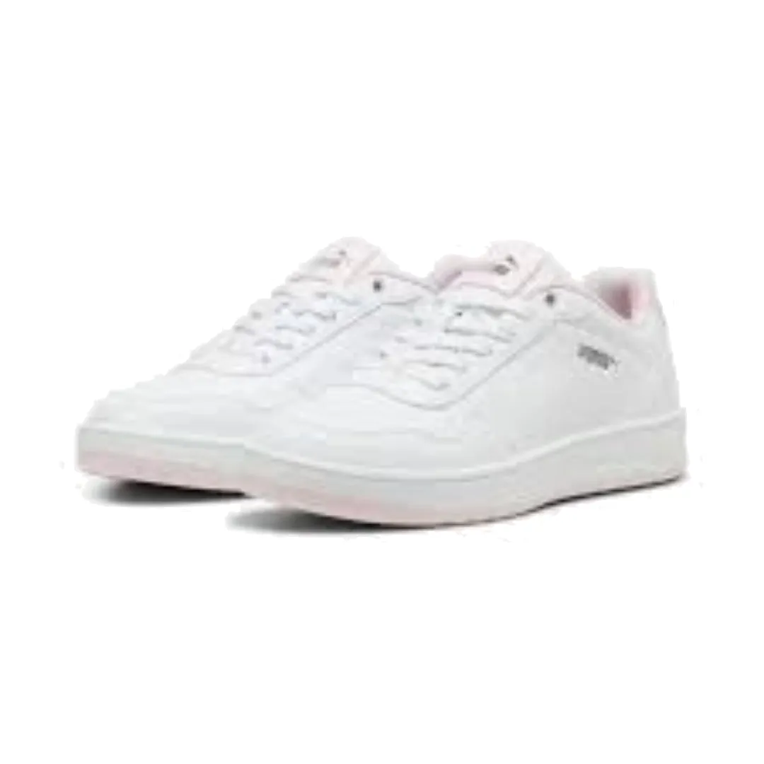 WMNS) PUMA Court Classy 'White Pink' 395021-04 | Parallel
