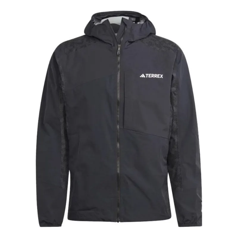 adidas Terrex Xperior Hybrid Rain Jacket 'Black' HN2912 sold by KicksCrew