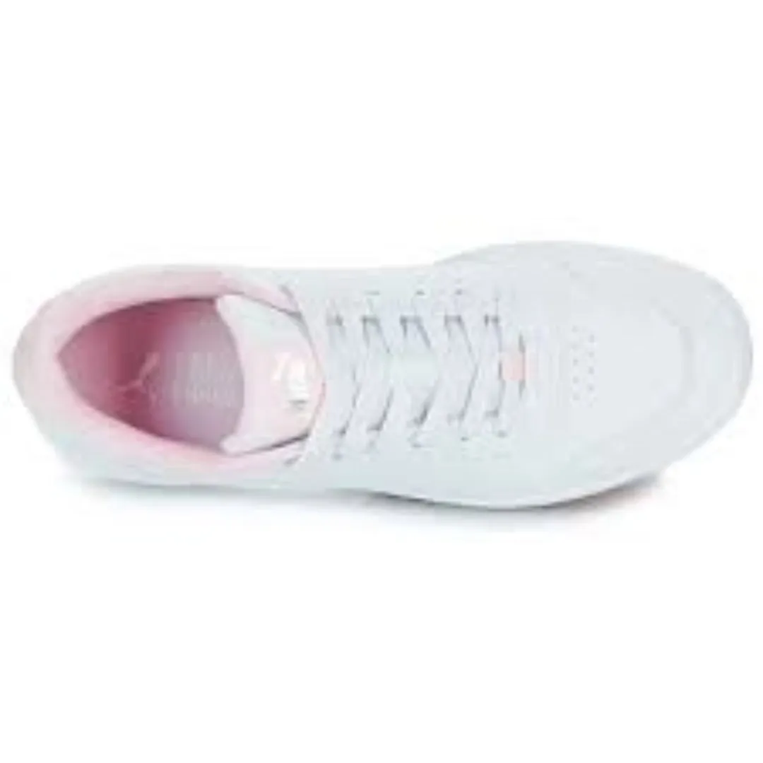 ★PUMA★ Coat Classic White Pink Silver 39502104 PUMA Court Classy Sneakers in White/Whisper Of Pink/Silver
