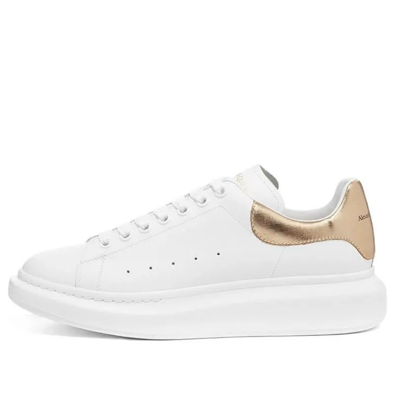 Alexander McQueen Oversized Sneaker 'White Gold' 553680WHNBG9075 sold by KicksCrew
