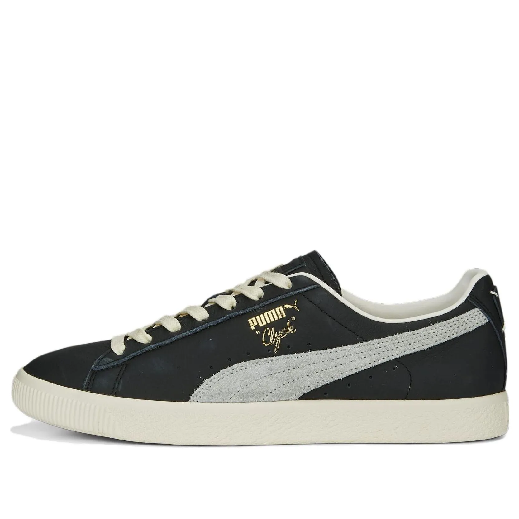 PUMA Clyde Base OG Shoes 'Black White' 390091-02 sold by KicksCrew