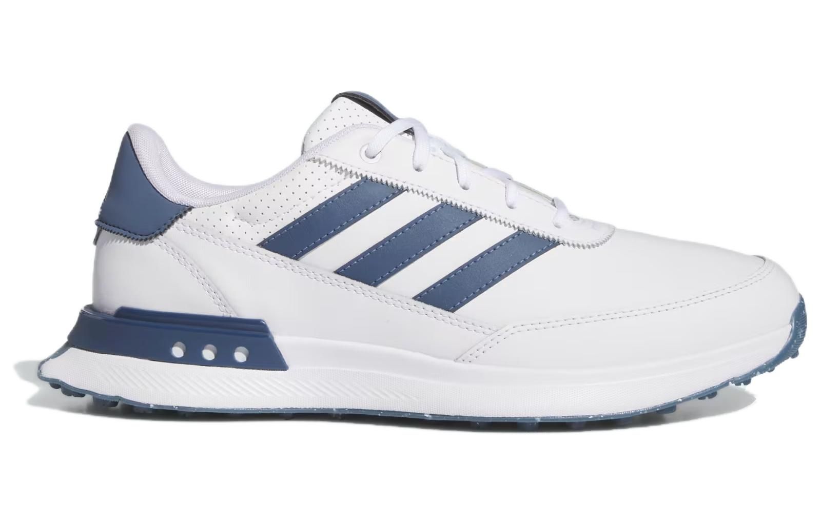 adidas S2G 24 Leather Spikeless Golf Shoes 'White Blue' IF6606 sold by KicksCrew product image thumbnail 2