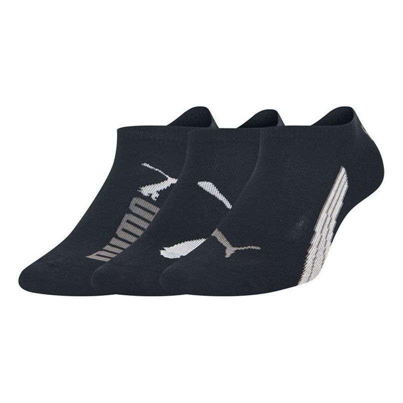 PUMA Sneaker Socks 3 Pack 'Black White' 907880-02 sold by KicksCrew
