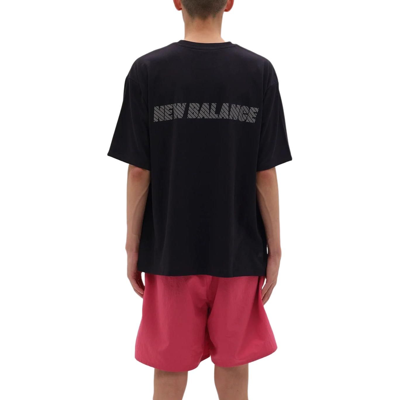 New Balance MET24 Reflection NB Logo T-Shirt 'Black' AMT45005-BK sold by KicksCrew product image thumbnail 5