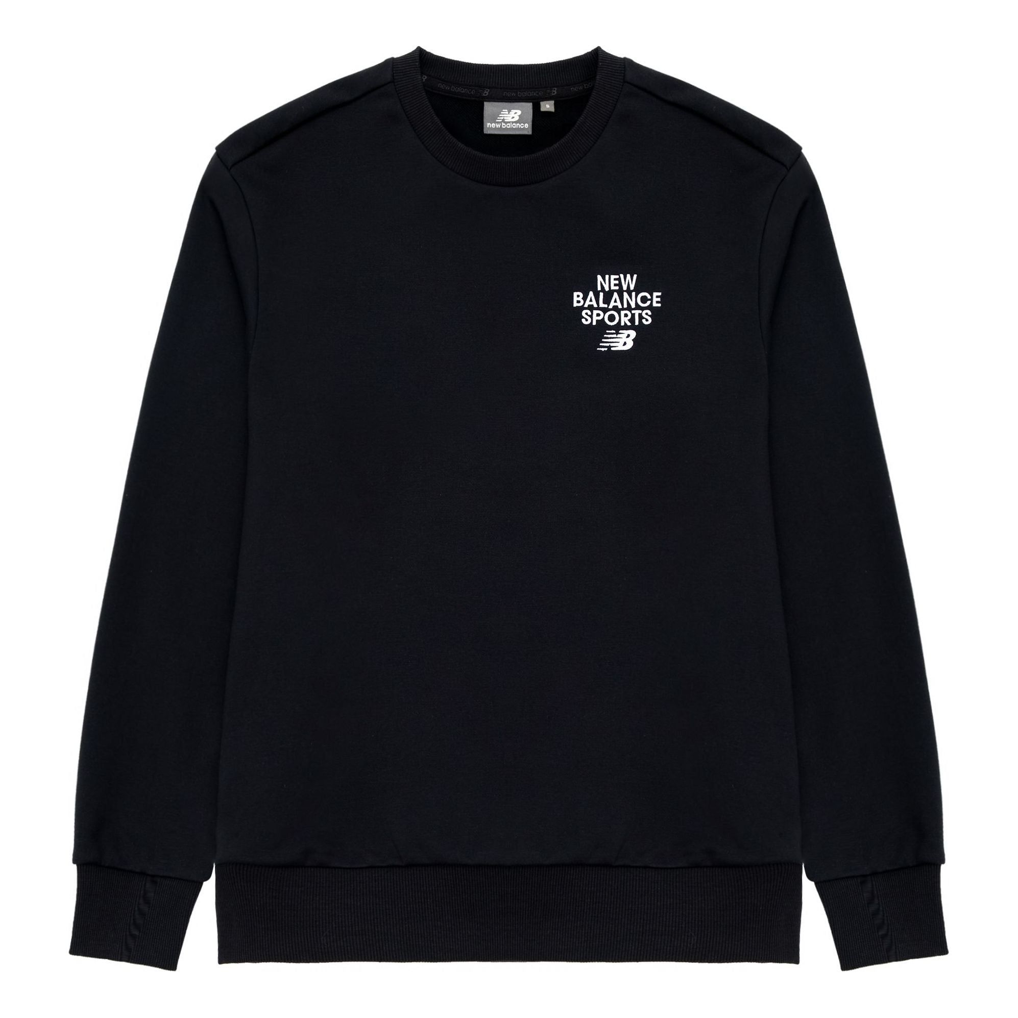 New Balance Sportswear Sweatshirt 'Black' 5CD12023-BK sold by KicksCrew