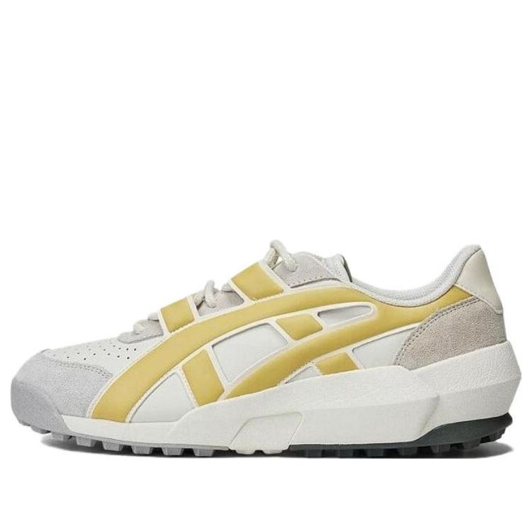 Onitsuka Tiger Big Logo Trainer 'White Yellow' 1183B774-104 sold by KicksCrew