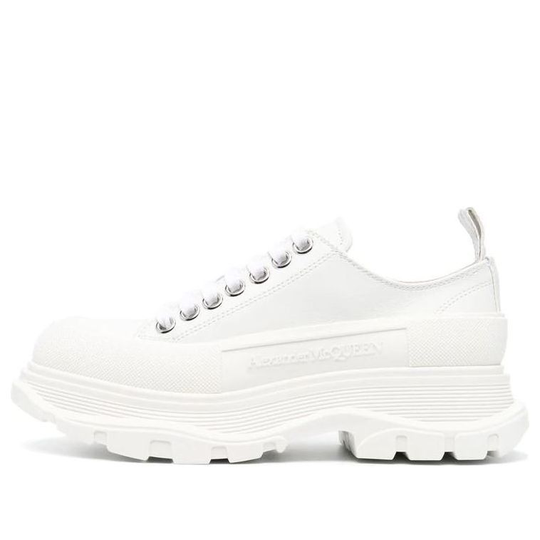 (WMNS) Alexander McQueen Tread Slick Sneakers 'White' 702042WHZ629071 sold by KicksCrew