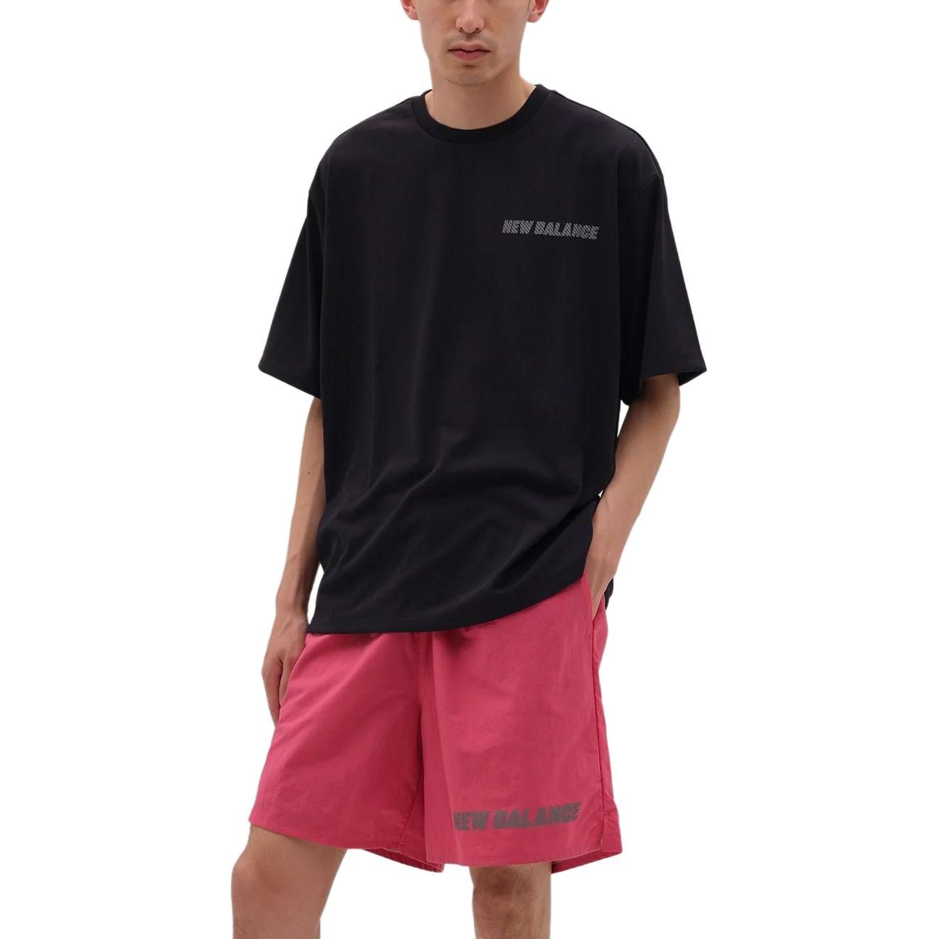 New Balance MET24 Reflection NB Logo T-Shirt 'Black' AMT45005-BK sold by KicksCrew product image thumbnail 4