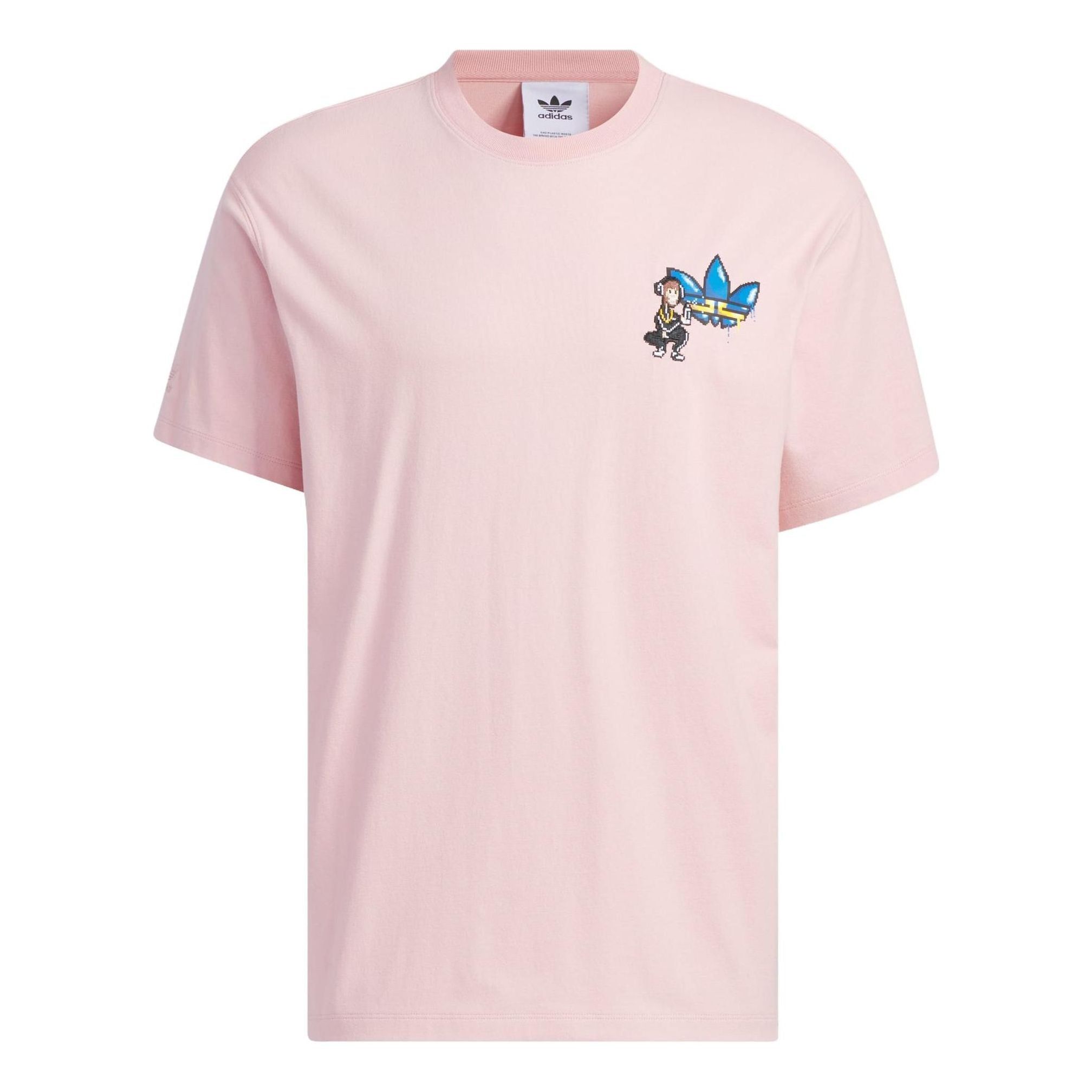 adidas originals x Monkey Kingdom GFX T-shirt 'Pink' IP1793 sold by KicksCrew